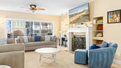 Beach View 3BR+Den Townhouse - Sleeps 10 + Parking