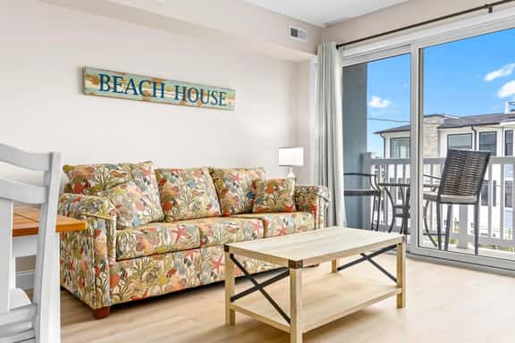 Modern 1BR w/ Ocean Views & Parking - OCNJ - Image 1